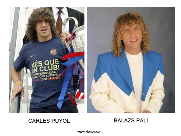 Carles Puyol - Balázs Pali
 
Carles Puyol - Balázs Pali