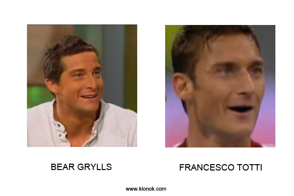 Bear Grylls - Francesco Totti
 
Bear Grylls - Francesco Totti