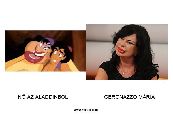 Aladdin-Geronazzo
 
N? az Aladdinból - Geronazzo Mária