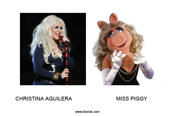 Christina Aguilera - Miss Piggy
 
