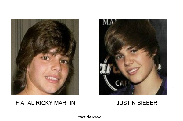 Fiatal Ricky Martin - Justin Bieber
 
